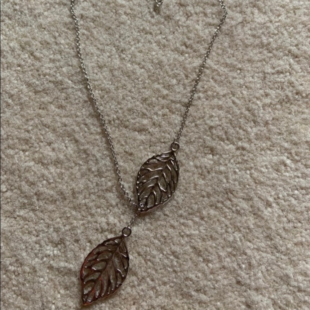 Aukmla Chic Leaf chain Necklace